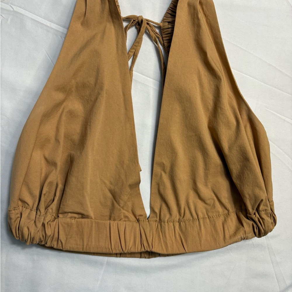 Forever 21 Camel Halter Top